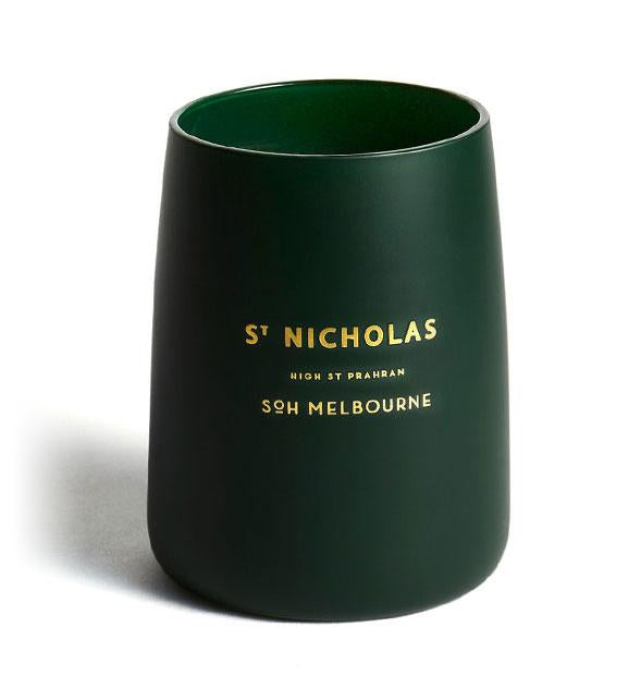 ST NICHOLAS BRITISH GREEN MATTE GLASS