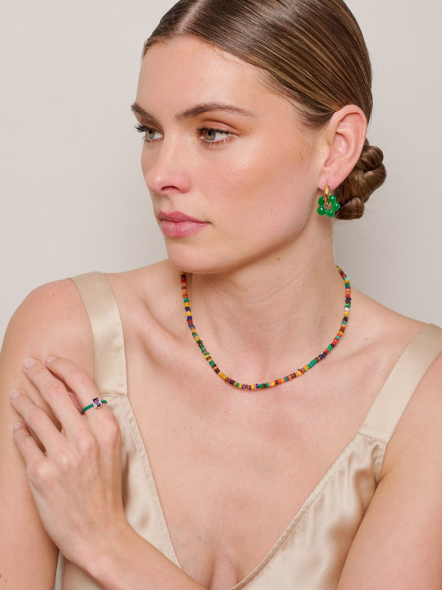 COOL BRIGHTS BEADED LUANA NECKLACE