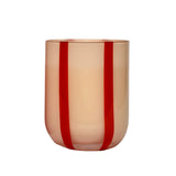 Atina Glassware - Pink/Red