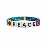 Peace Tile Stretch Bracelet