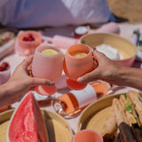 Unbreakable Stemm | Wine Glasses |Peach - Petal