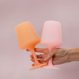 Unbreakable Swepp | Wine Glasses | Peach - Petal