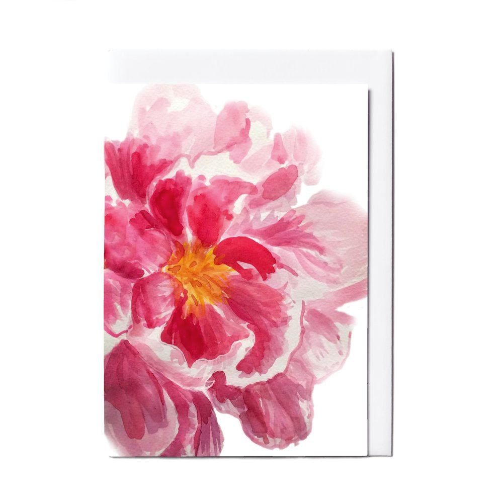 CARD - PEONY