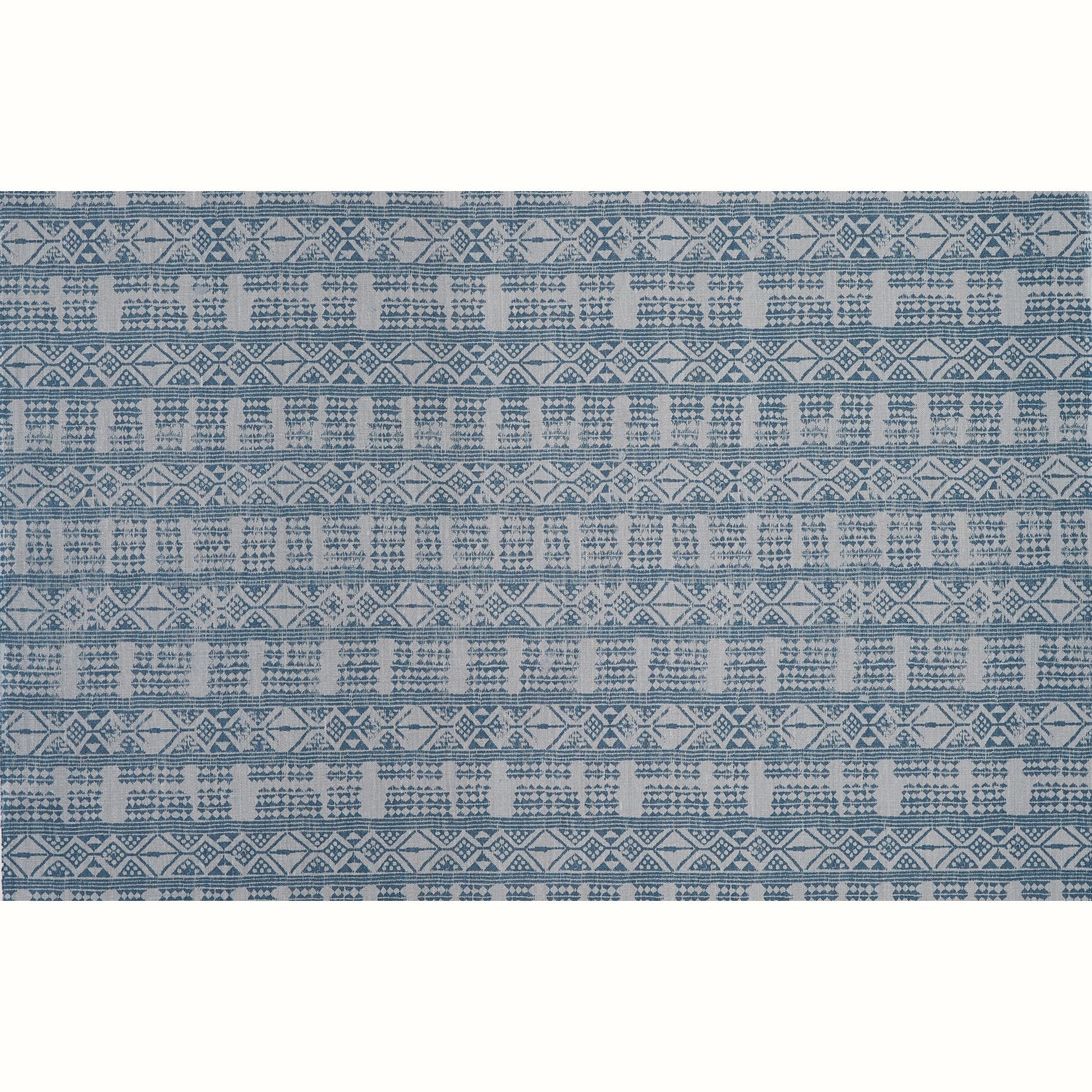 Addis Mist/Blue fabric by Peter Dunham shown in detail, reference 111ADD01