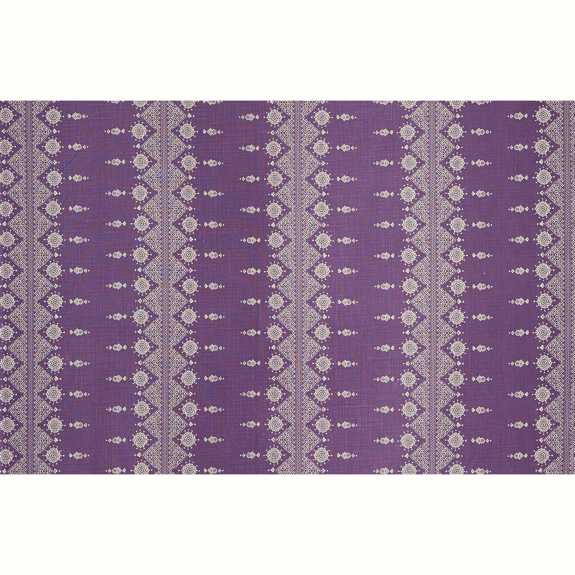 Carmania Royal Purple fabric by Peter Dunham shown in detail, reference 111CRM11