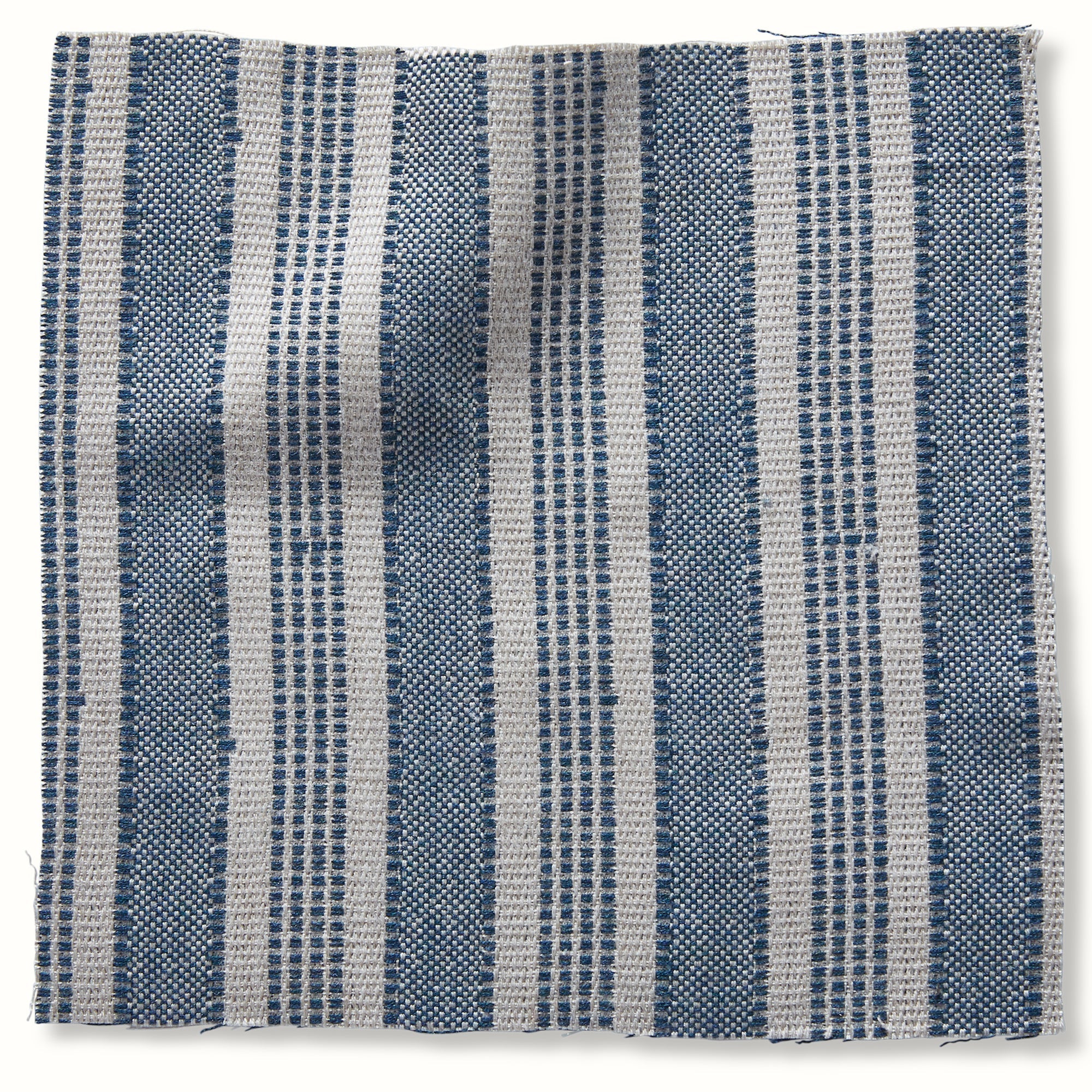 Amida Indigo on Natural fabric by Peter Dunham, reference 131AMD03