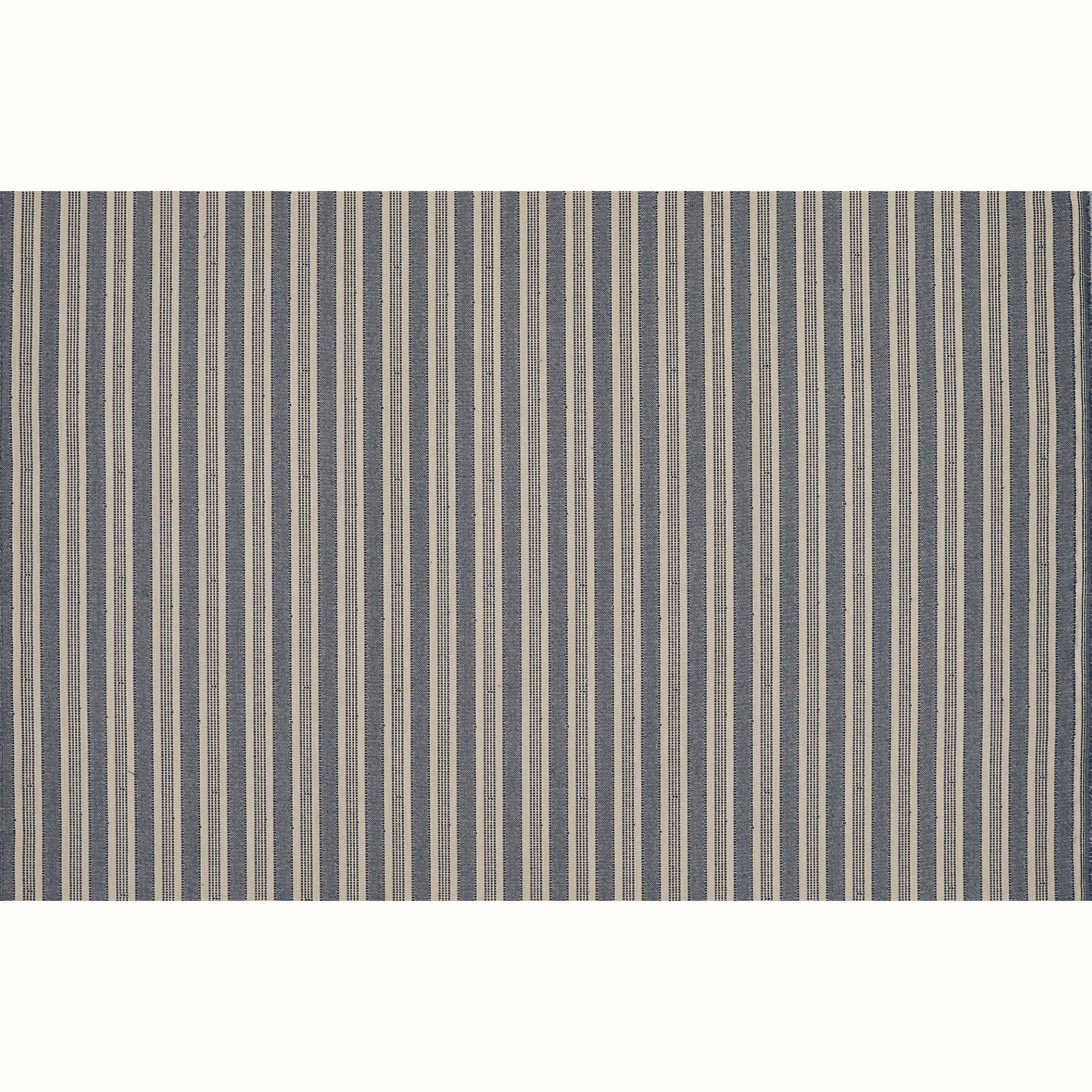 Amida Indigo on Natural fabric by Peter Dunham shown in detail, reference 131AMD03