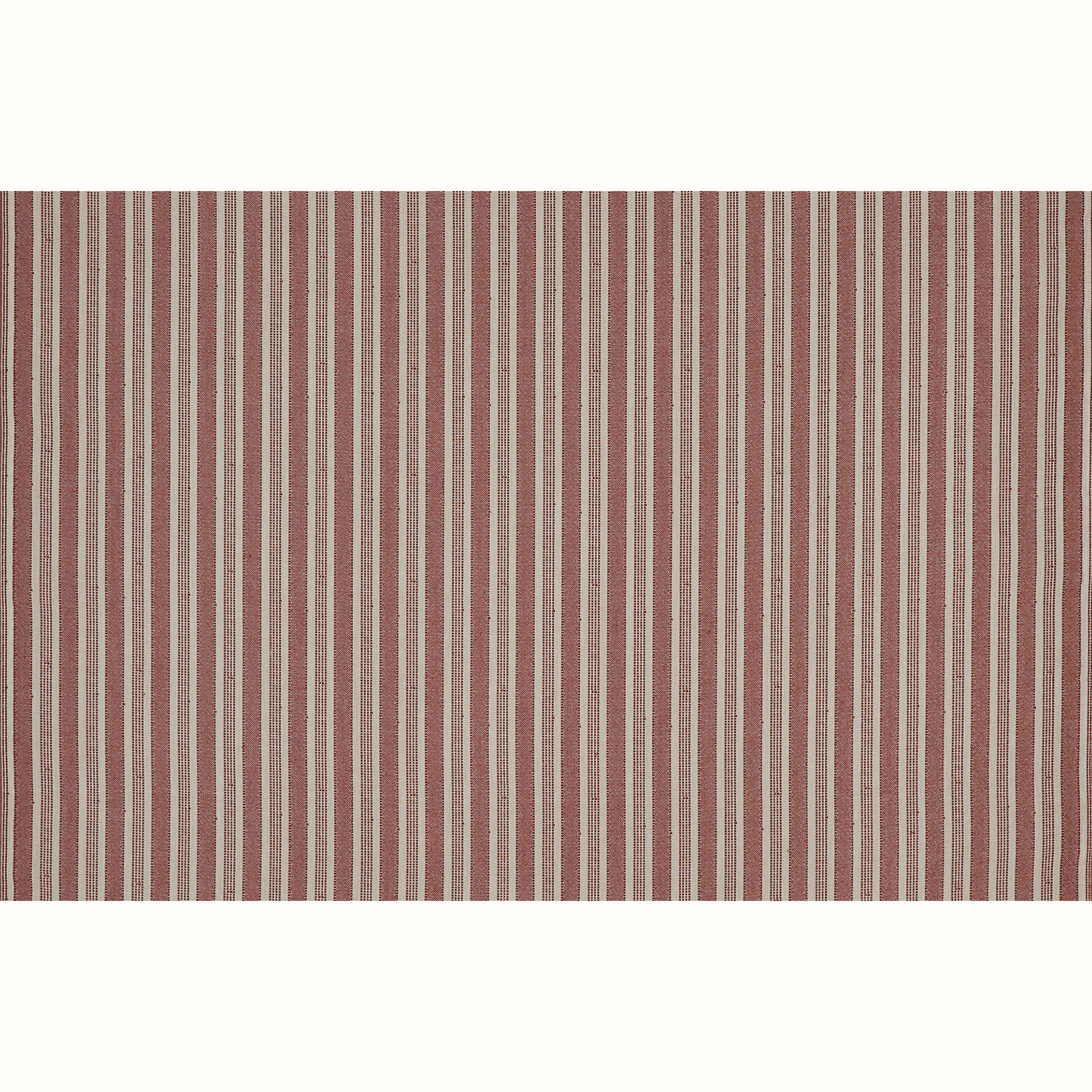 Amida Red on Natural fabric by Peter Dunham shown in detail, reference 131AMD04
