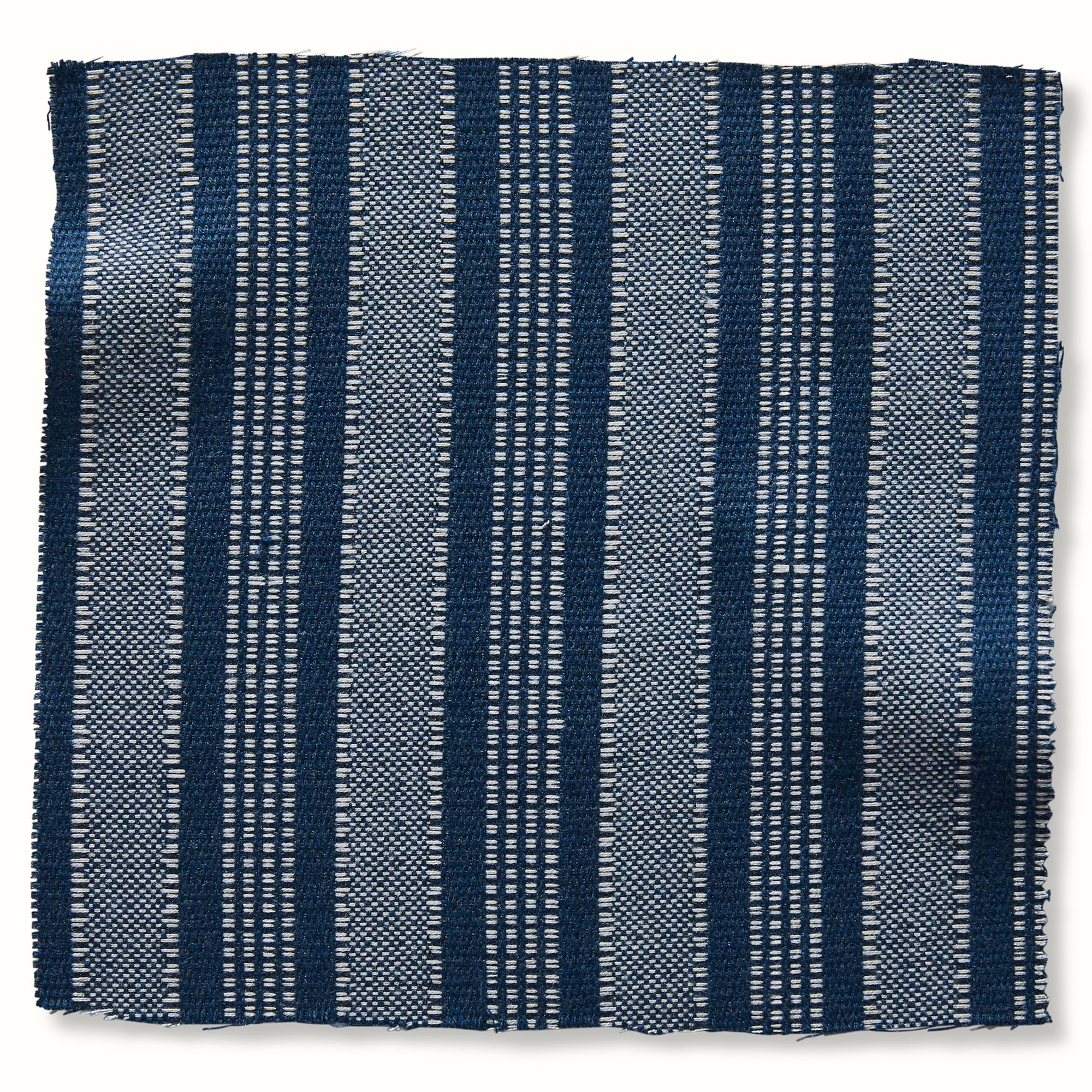 Amida White on Indigo fabric by Peter Dunham, reference 131AMD05