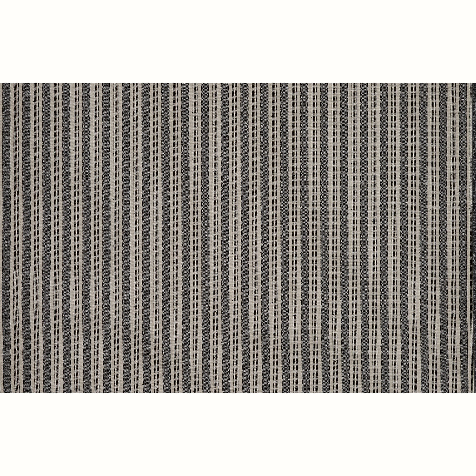 Amida Charcoal on Natural fabric by Peter Dunham shown in detail, reference 131AMD06