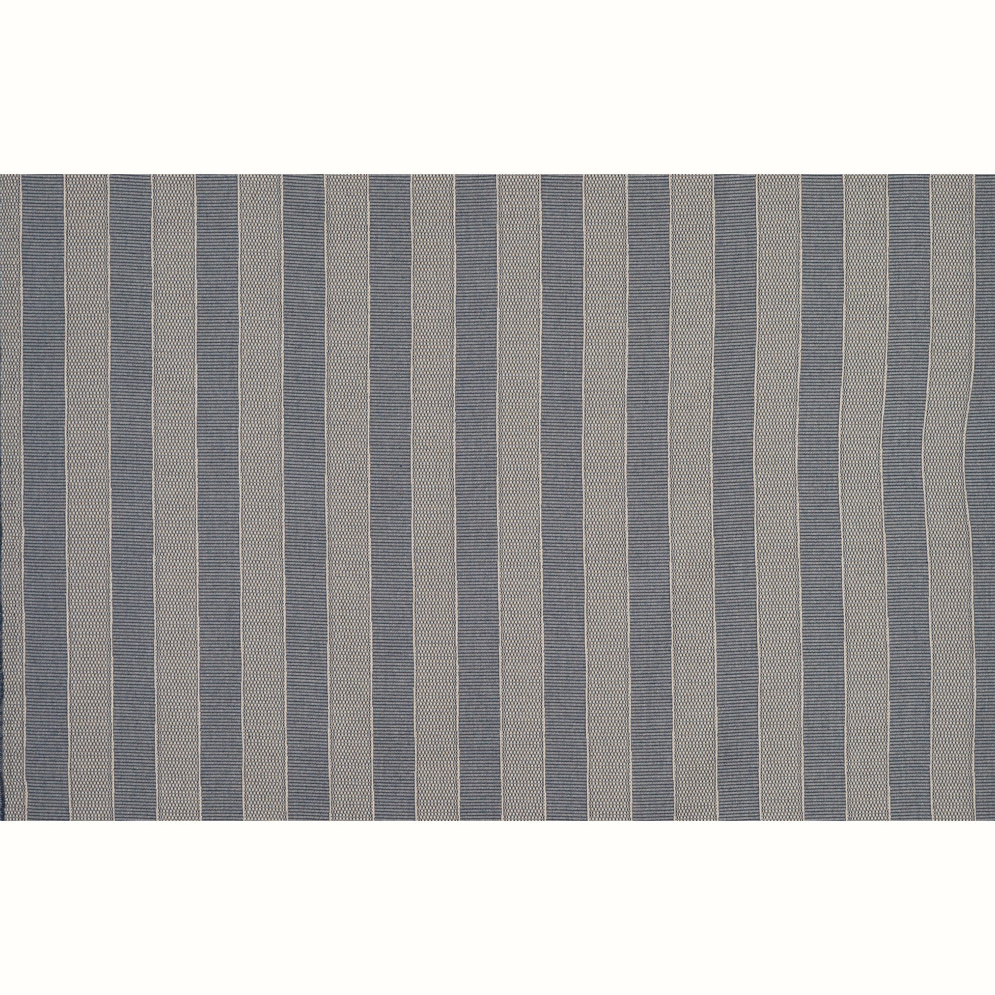Asilah Indigo on Natural fabric by Peter Dunham shown in detail, reference 131ASH01