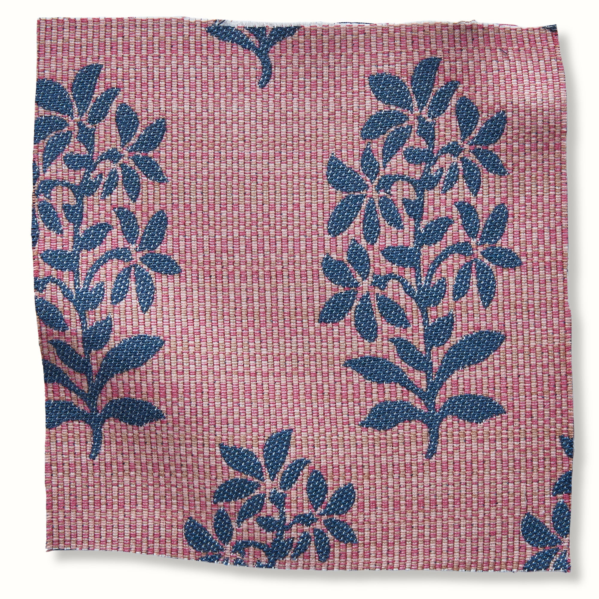 Asha Indigo/Pink fabric by Peter Dunham, reference 131SHA04