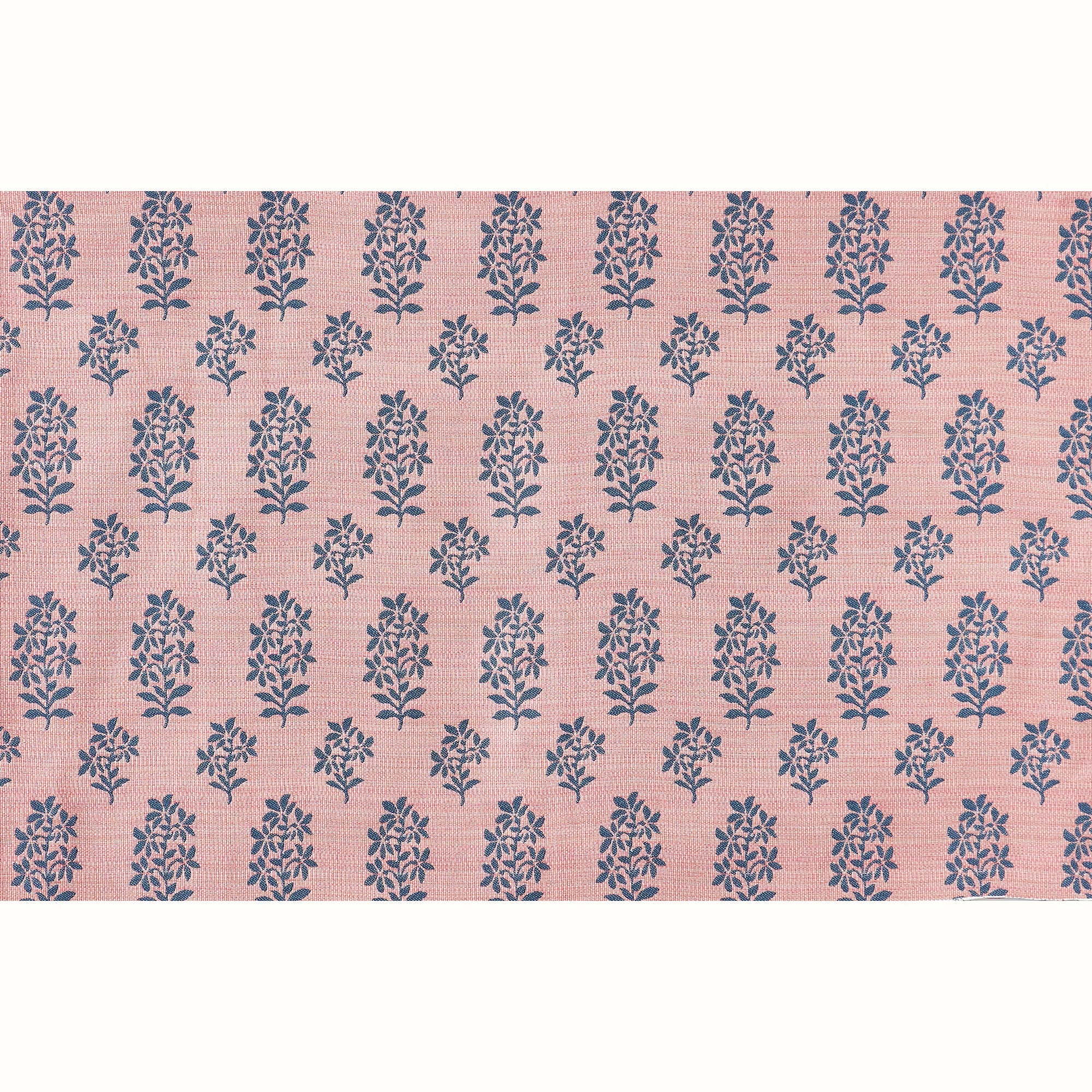 Asha Indigo/Pink fabric by Peter Dunham shown in detail, reference 131SHA04