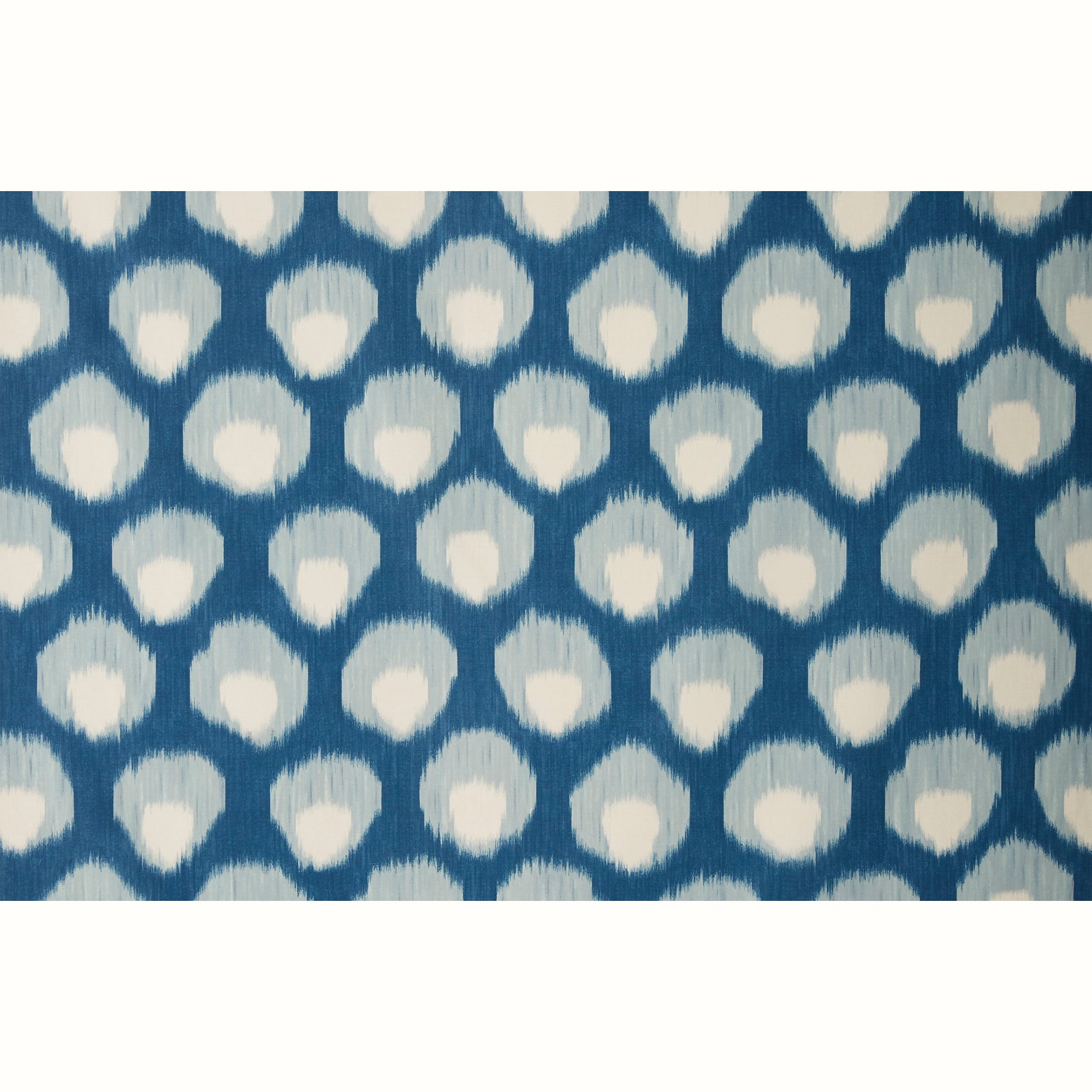 Bukhara Blue/Blue fabric by Peter Dunham shown in detail, reference 139BKH01