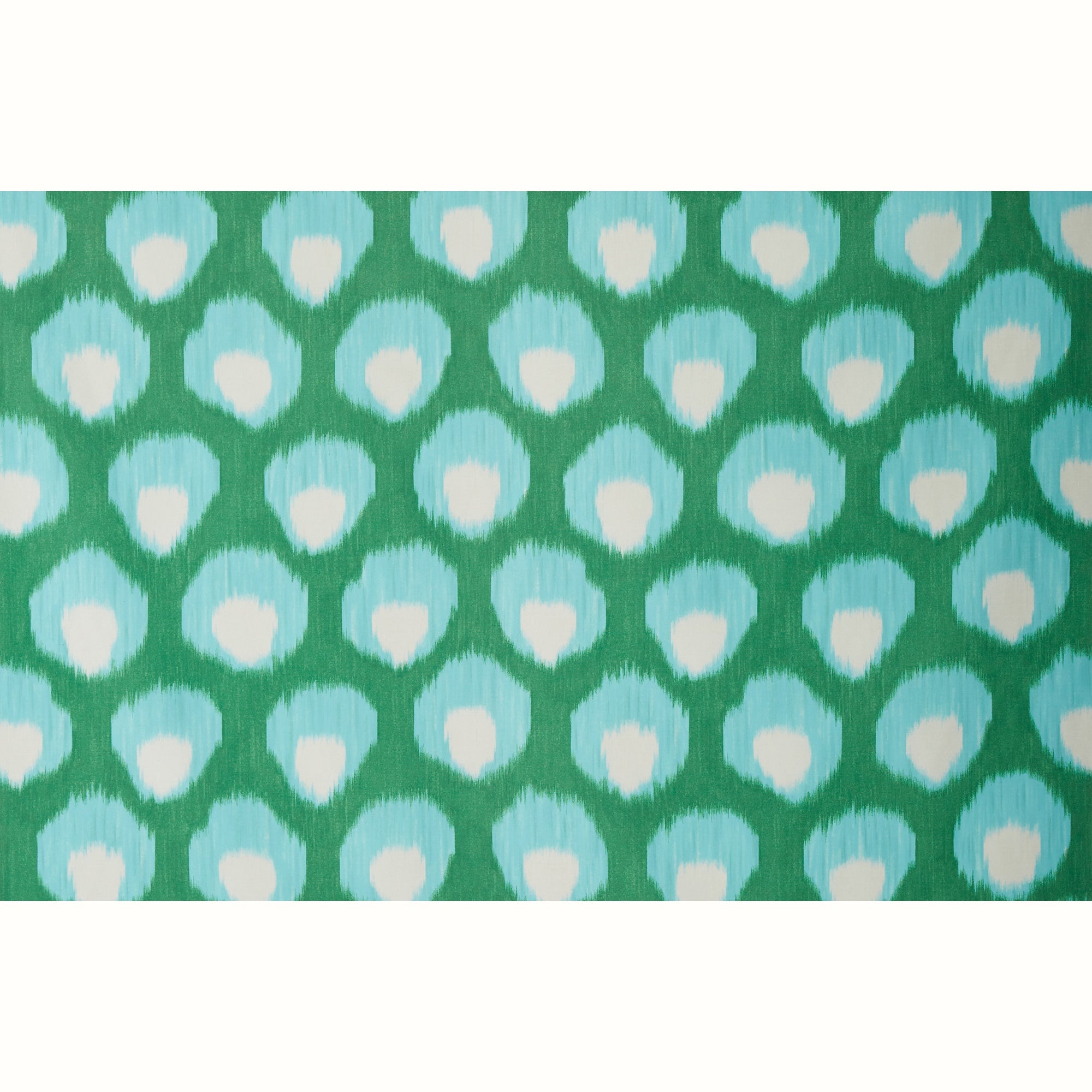 Bukhara Blue/Green fabric by Peter Dunham shown in detail, reference 139BKH05