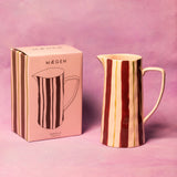 Striped Jug - Pink & Burgundy