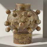 Pip Ceramic Vase Brown