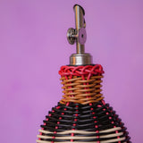 Woven Oil Pourer - Black/Cream