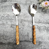 Bamboo Handle Salad Servers