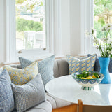 Ubud Tahoe Linen Cushion - 55cm