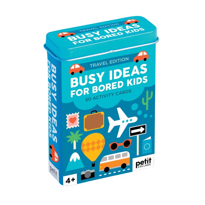 BUSY IDEAS FOR BORED KIDS - TRAVEL EDITION