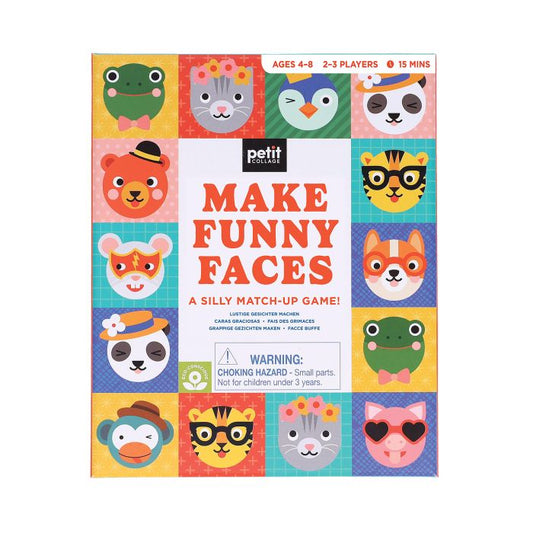 MAKE FUNNY FACES - MATCHING GAME