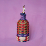 Woven Oil Pourer - Green/Red