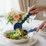 Gisele Salad Servers - Azure