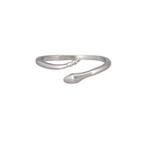 Silver Snake Ring