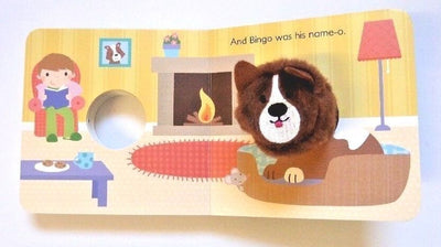 BINGO WAS HIS NAME: LITTLE ME FINGER PUPPET BOOK