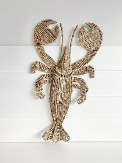LOBSTER WOVEN WALL HANGING - NATURAL