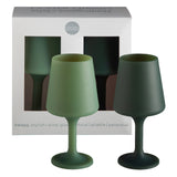 Unbreakable Swepp | Wine Glasses | Sage - Olive