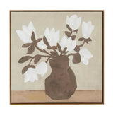 Sepia Walnut Frame Oil Canvas