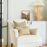 Bodrum Shell Linen Cushion - 30cm