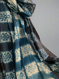 SHIBORI SILK SCARF - GEORGES of Dubai