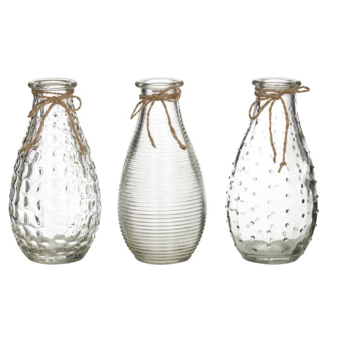 SABLE BOTTLE VASE Set of 3