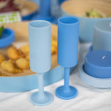 Unbreakable Seff| Champagne Flute | Sky - Kingfisher