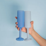 Unbreakable Seff| Champagne Flute | Sky - Kingfisher