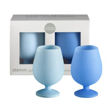 Unbreakable Stemm | Wine Glasses |Sky - Kingfisher