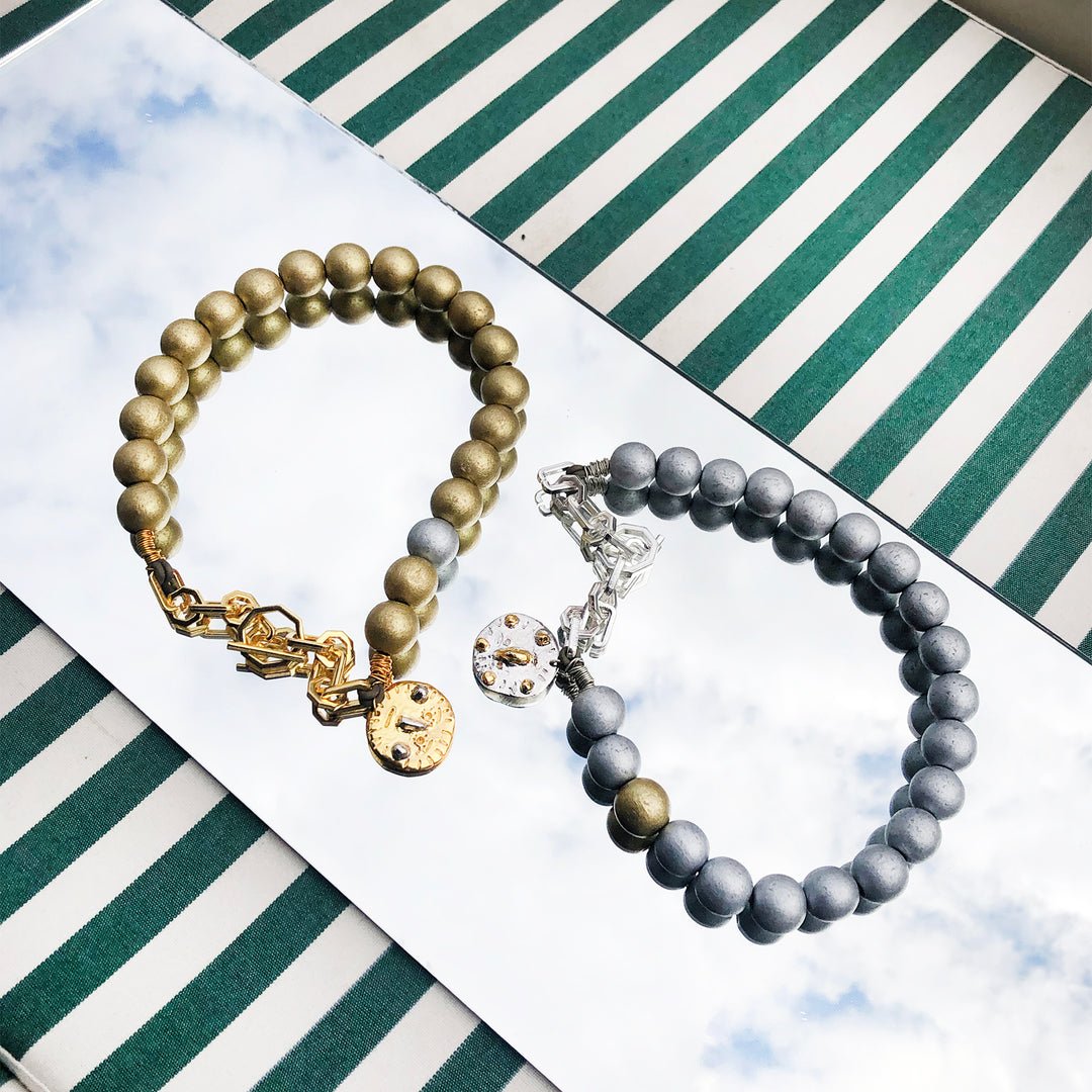 STUDIO 54 NECKLACE - SILVER - GEORGES of Dubai