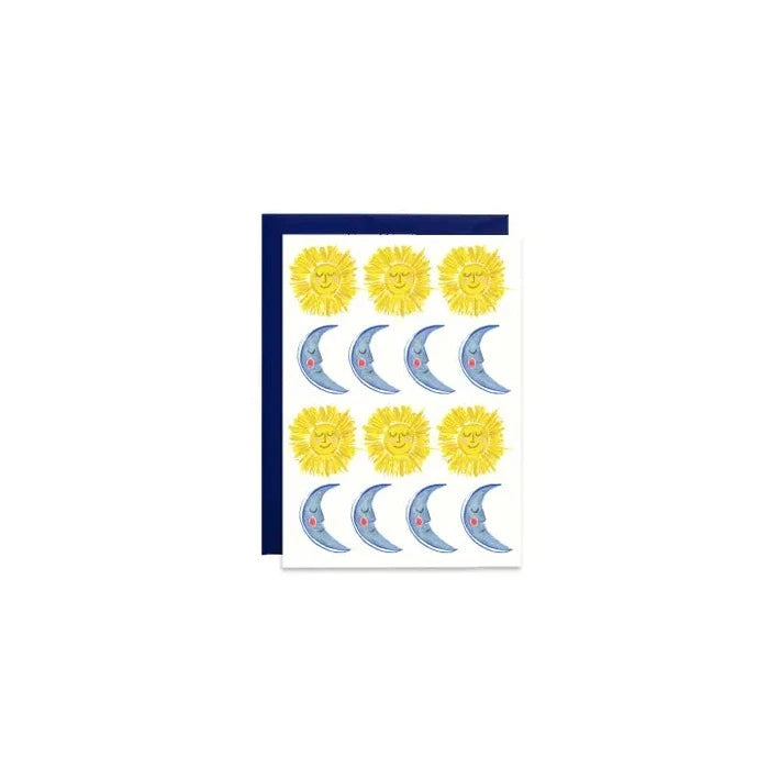 SUN AND MOON - PETITE CARD