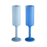 Unbreakable Seff| Champagne Flute | Sky - Kingfisher