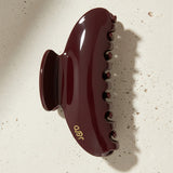 Tash Maroon Hair Clip