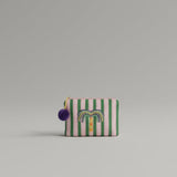 Stripe Capri Cion Pouch