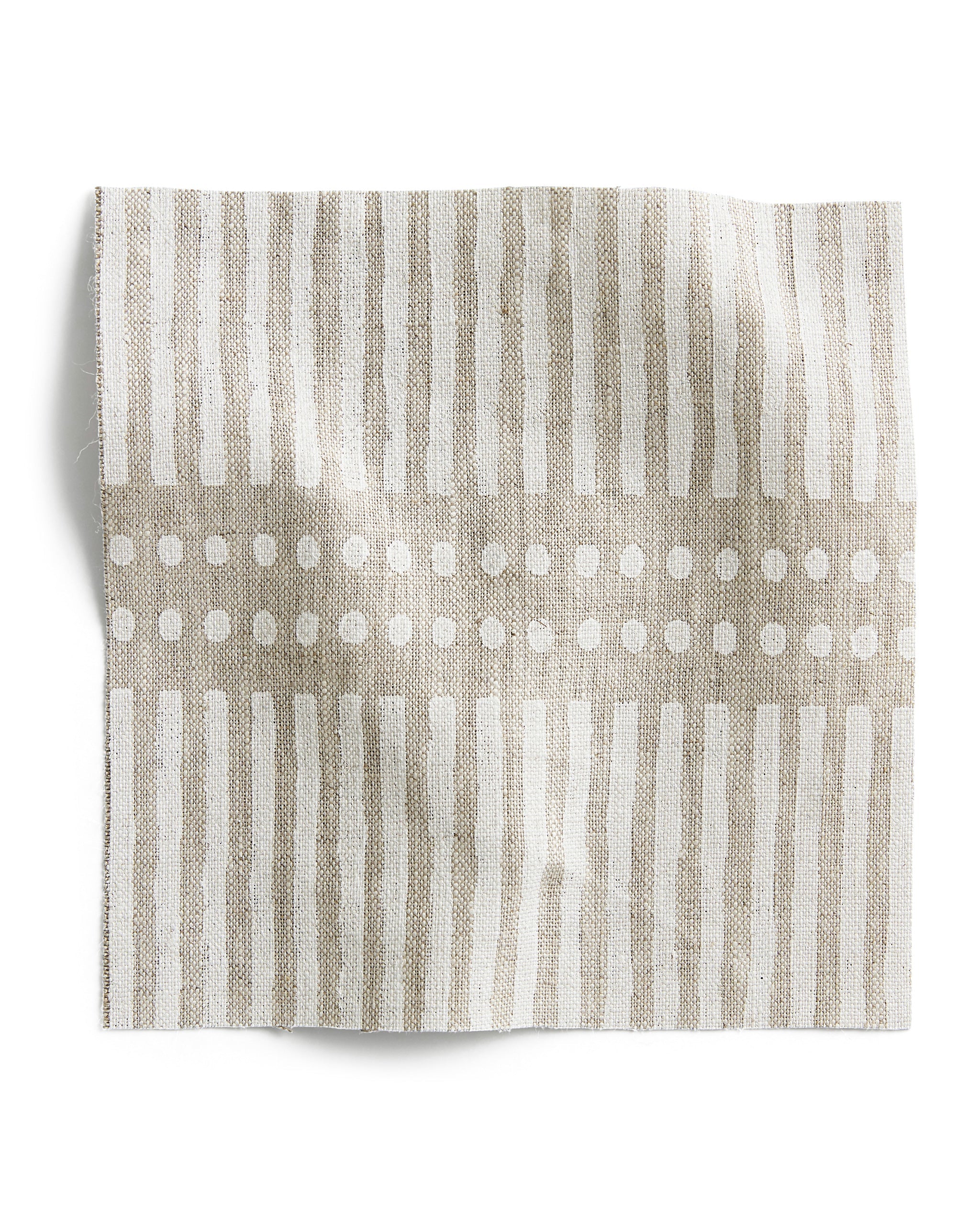 Dash Dot Chalk fabric by Walter G, reference LINN13.018