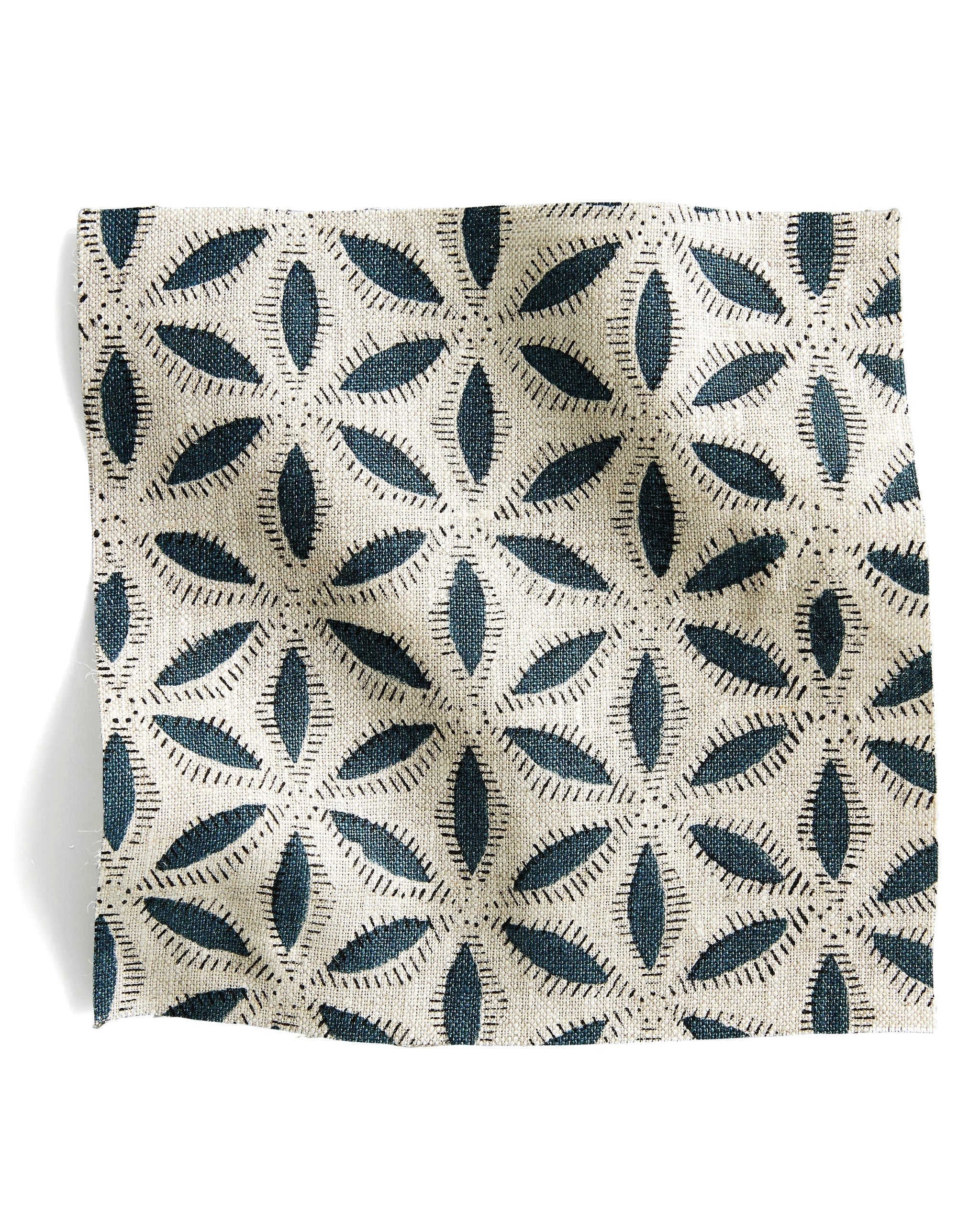 Hanami Pacific Blue fabric by Walter G, reference LINN15.025