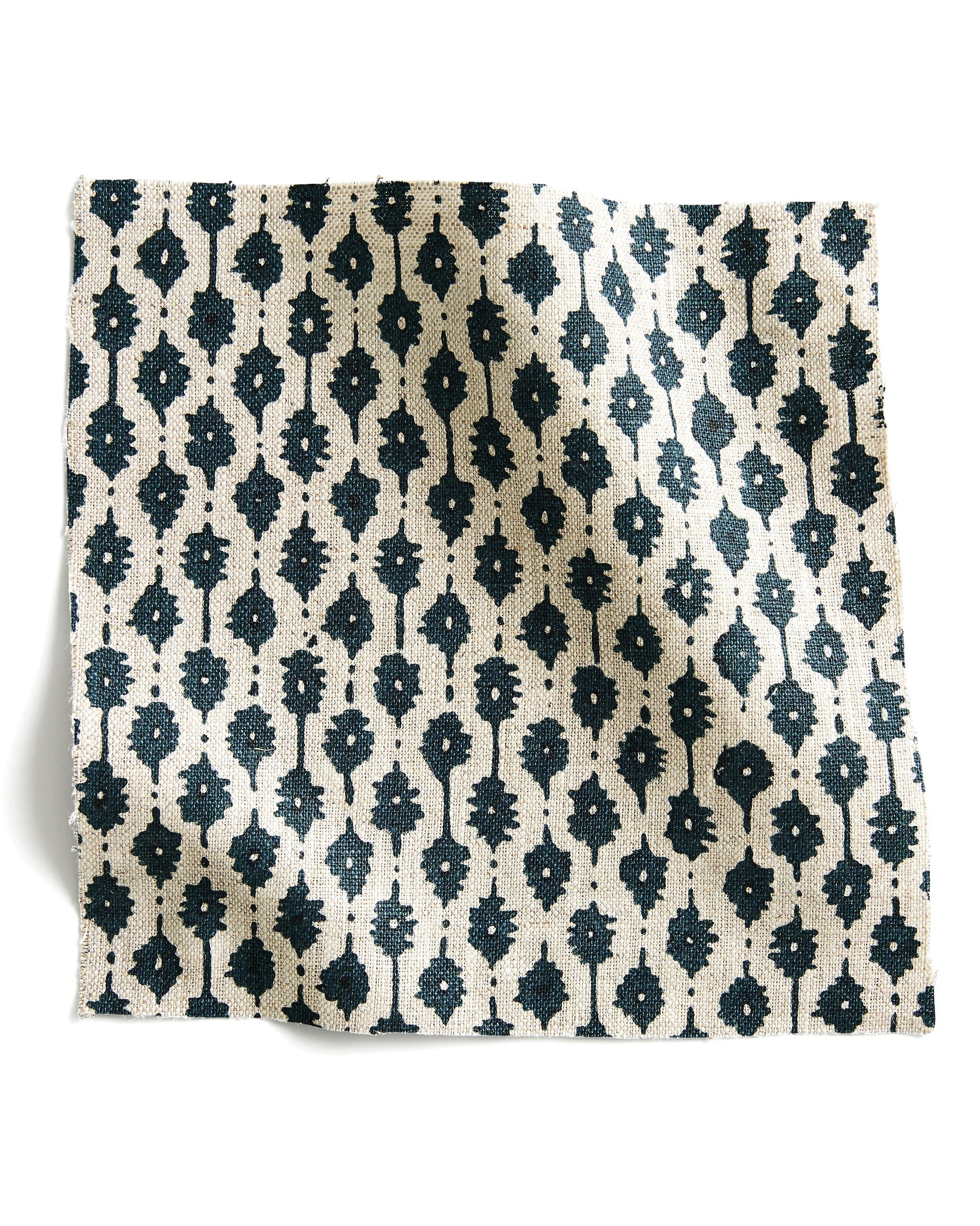 Siam Pacific Blue fabric by Walter G, reference LINN19.003