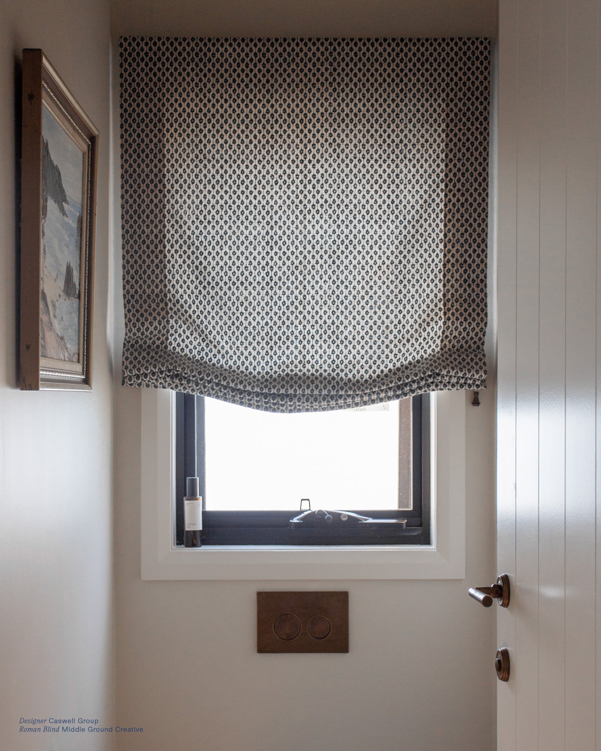 Siam Pacific Blue fabric by Walter G shown in a styled interior, reference LINN19.003