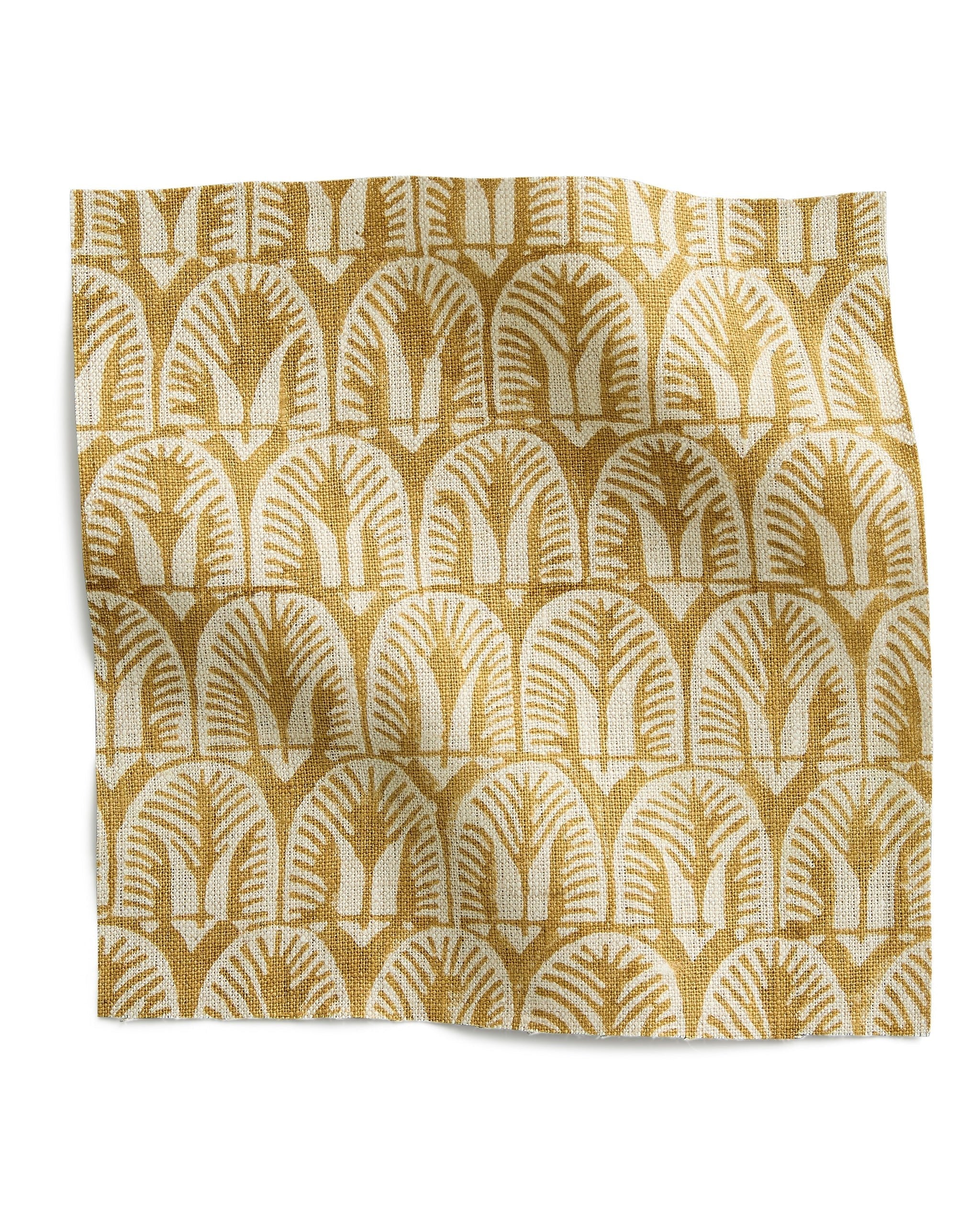 Belize Saffron fabric by Walter G, reference LINN21.009
