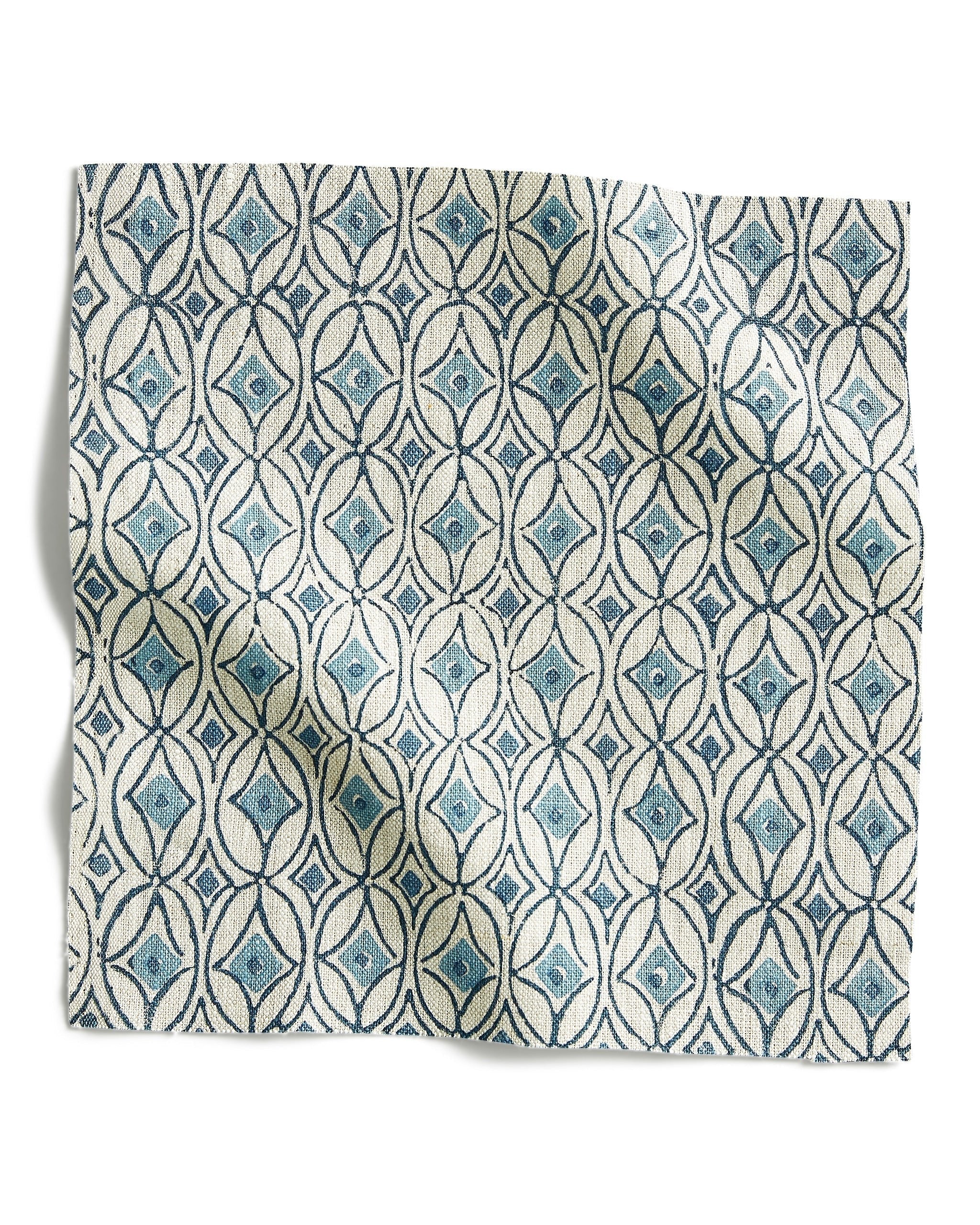 Condesa Azure fabric by Walter G, reference LINN22.002